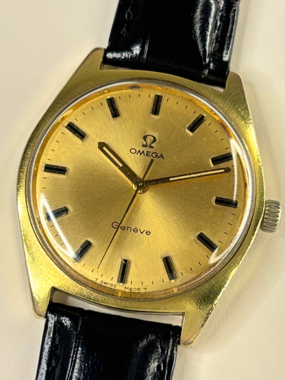 OMEGA Geneve Vintage 1960’s Men’s Manual Gold Dress Watch - 135.041
