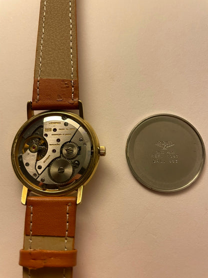 Longines Gold Plated Manual Wind Mens Watch Cal. 6902