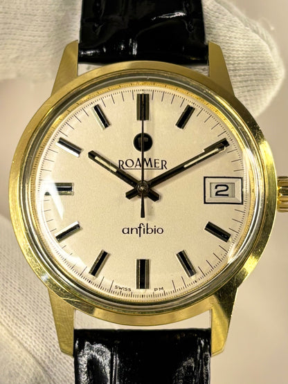 Roamer Ref. 1972 1972 men’s dress timekeeper powered by Swiss manual wind movement