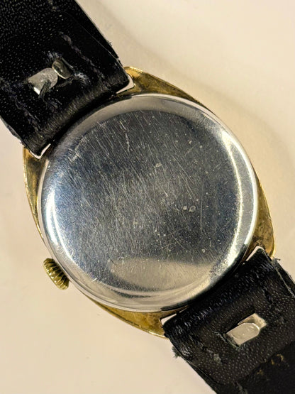 ROTARY Vintage 1930’s *+BOX* Men’s Manual Gold Cushion Dress Watch