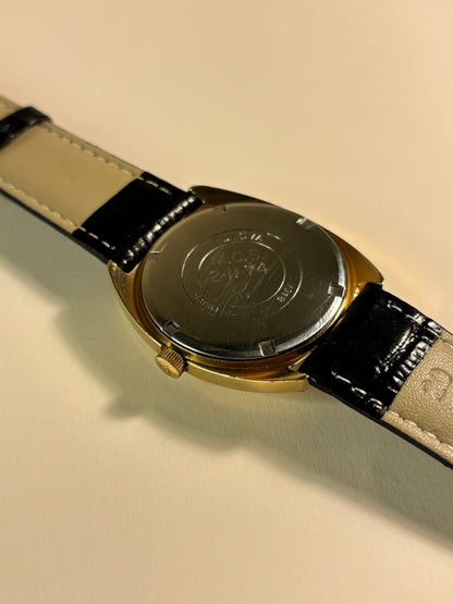 Bulova Gold Plated 1970’s Manual Date Watch 11 AOCD