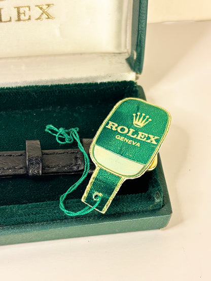 ROLEX Precision 9ct Gold *+BOX* Ladies Vintage 1960s Manual Dress Watch
