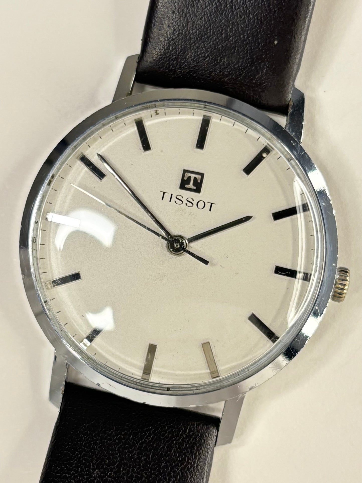 TISSOT Vintage 1960’s Men’s Manual Silver Dress Watch