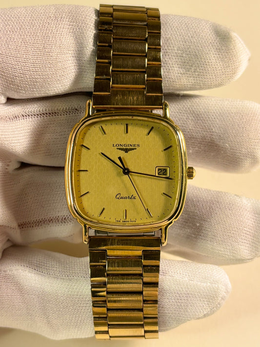 Longines Gold Quartz Men’s 1990’s Watch 156