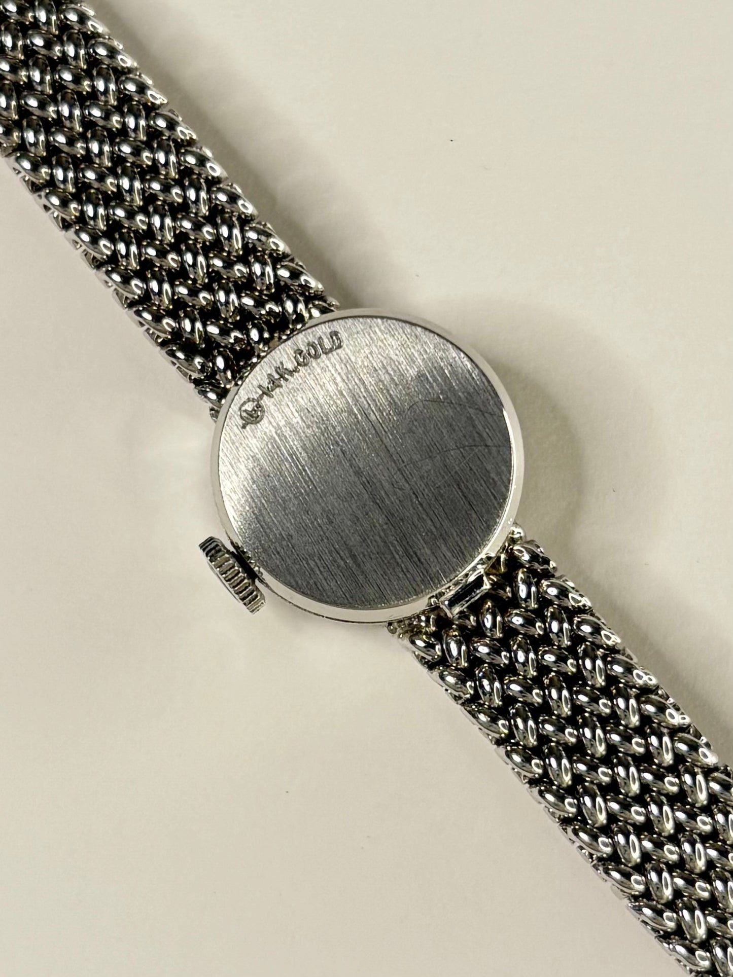 ROLEX 14ct White Gold *+BOX&PAPERS* Vintage 1970’s Ladies Manual Cocktail Watch - 3271