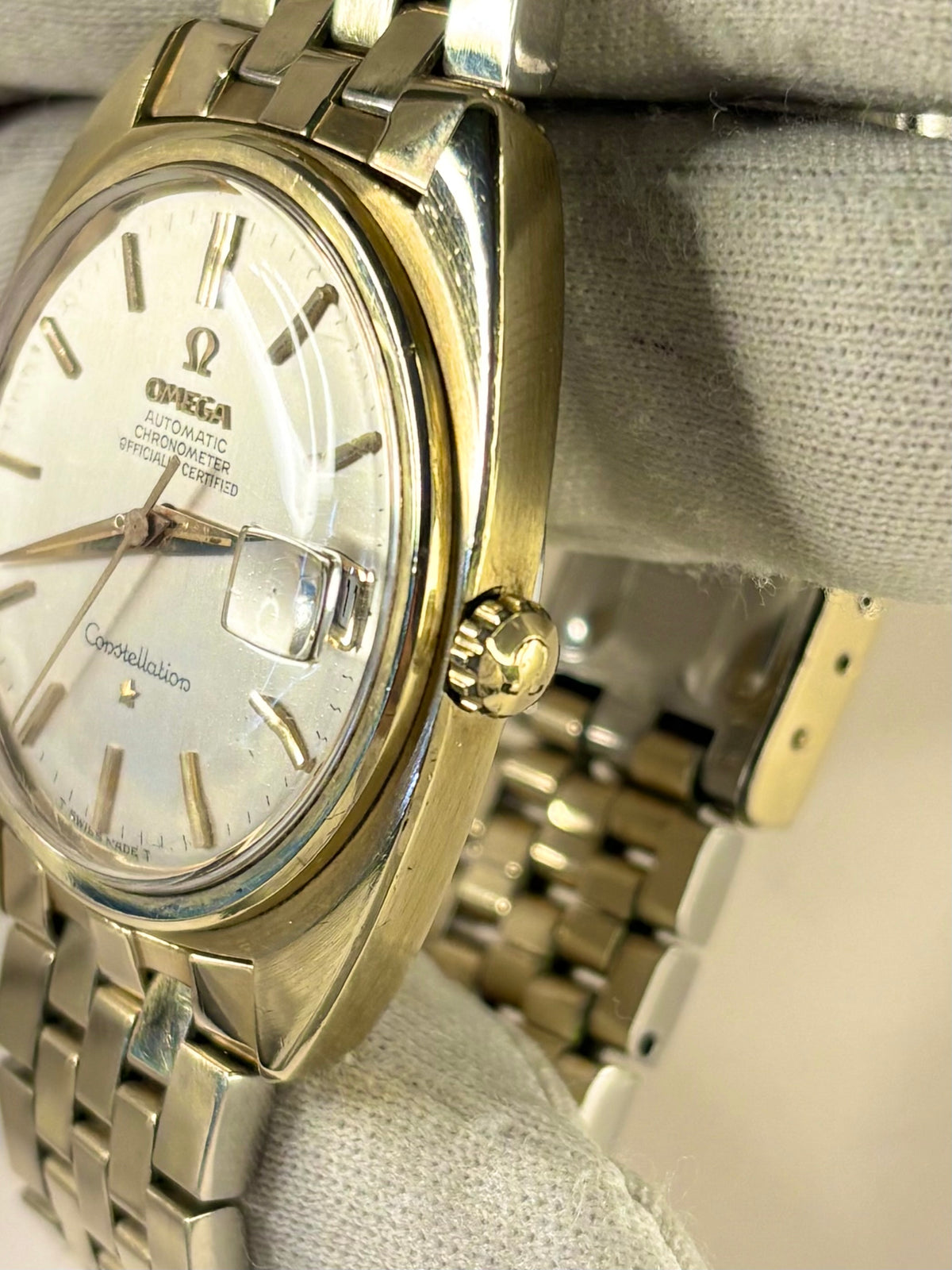 OMEGA Constellation *+BOX* Vintage 1960’s Men’s Automatic Gold Watch - 168.017