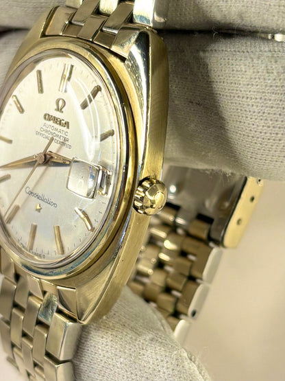 OMEGA Constellation *+BOX* Vintage 1960’s Men’s Automatic Gold Watch - 168.017
