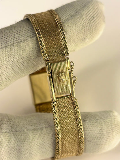 ROLEX 9ct Gold *+BOX* Precision Ladies Vintage 1960’s Manual Watch - 1401