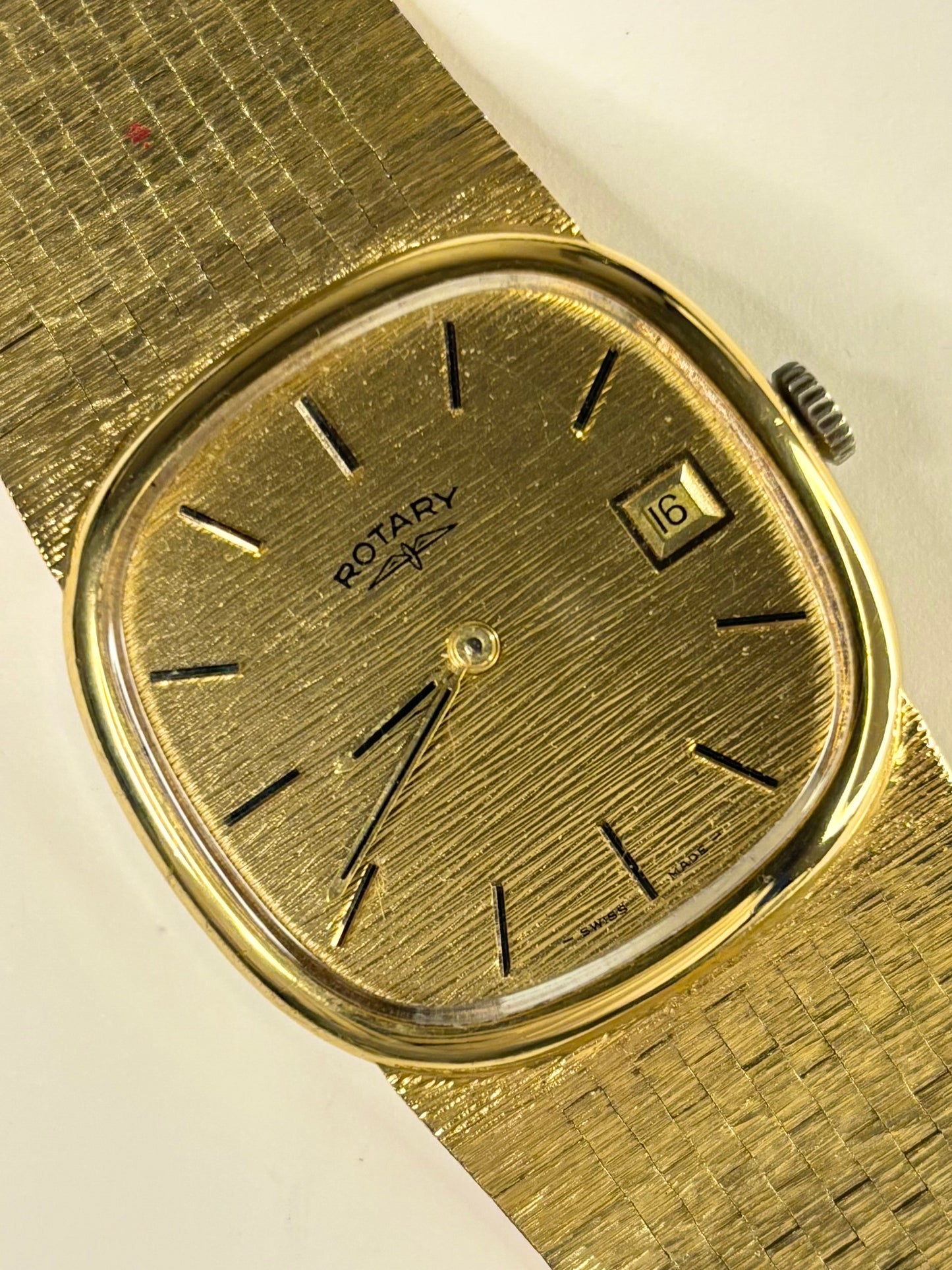ROTARY Vintage 1970’s *+BOX* Men’s Manual Gold Watch - 357