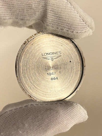 Longines Vintage 1970’s Men’s Manual Silver Dress Watch - 864 Cal. 6922