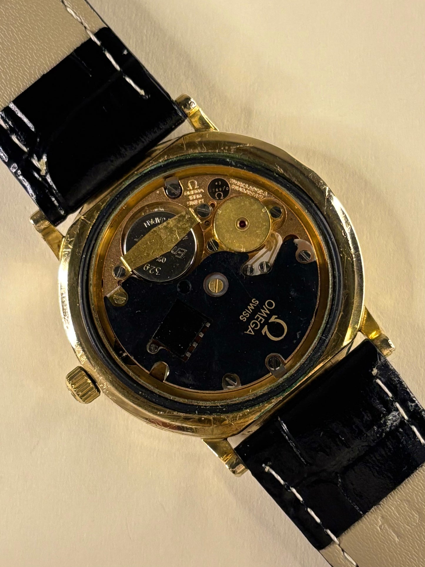 Omega Constellation Vintage 1970’s Men’s Gold Quartz Dress Watch - 191.032