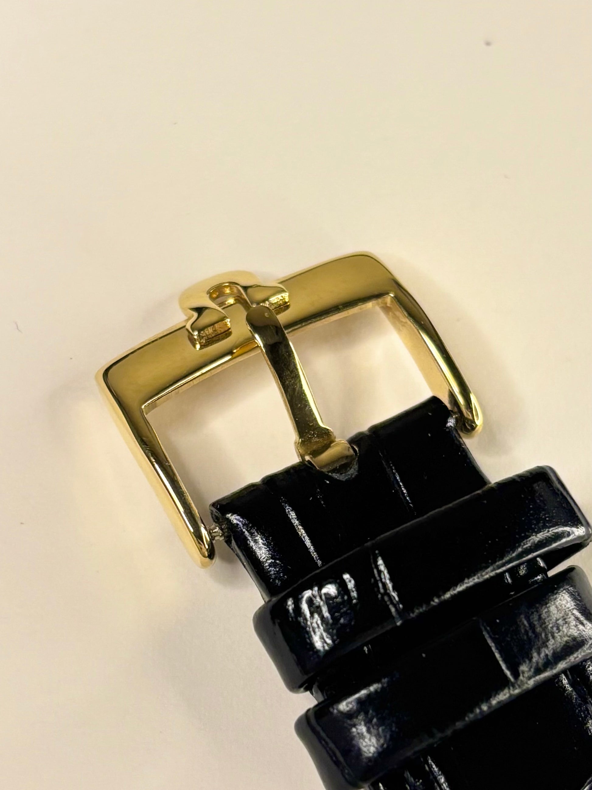 omega signed buckle gold plated 