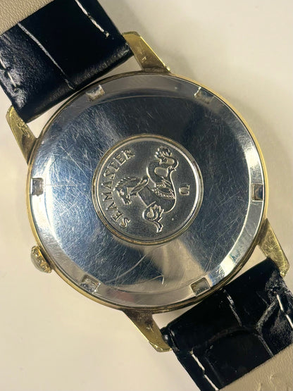 OMEGA Seamaster Vintage 1960’s Men’s Automatic Date Gold Dress Watch - 166.002