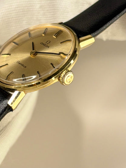 OMEGA Geneve Ladies Vintage 1970’s Manual Gold Watch