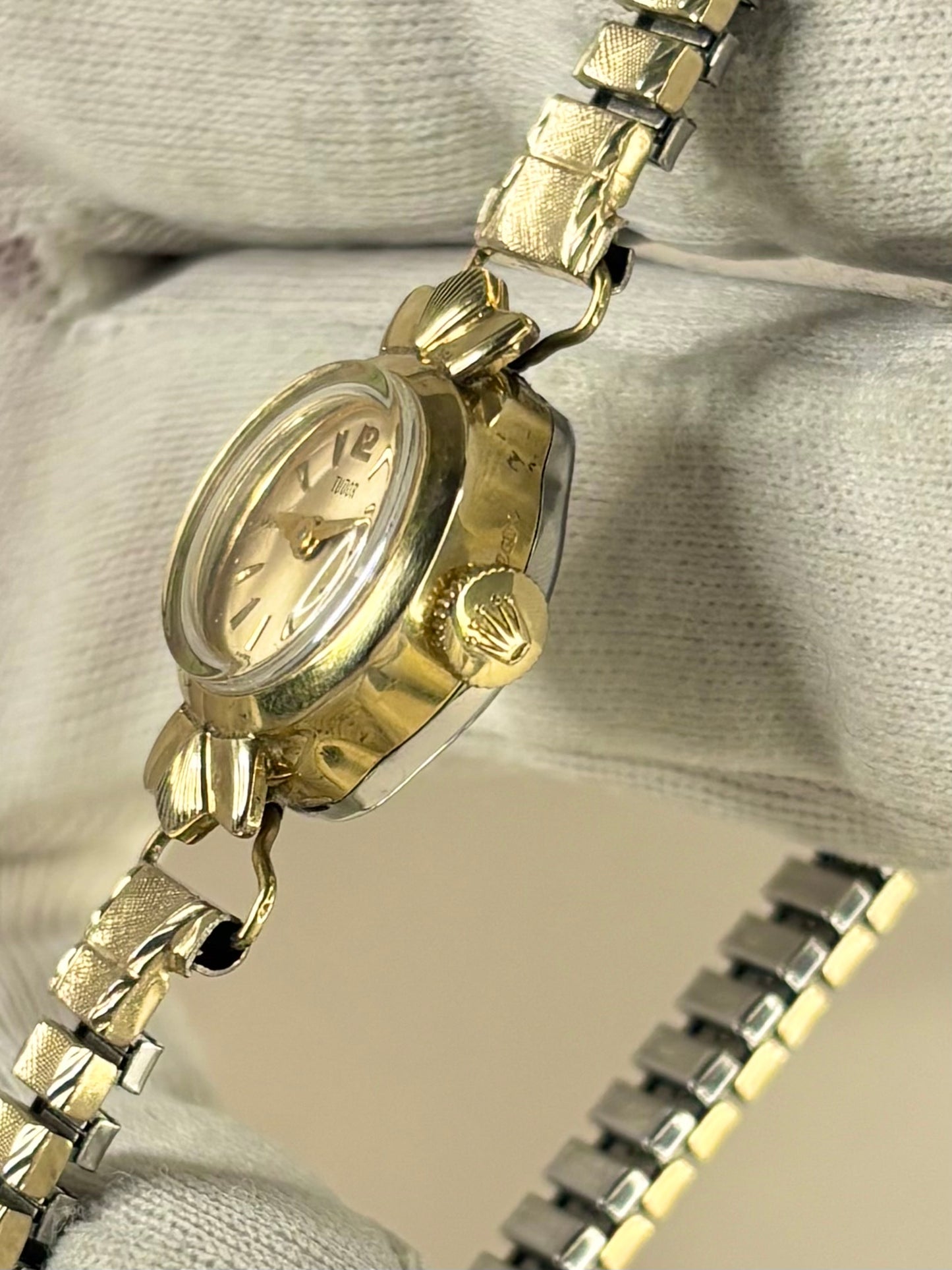 TUDOR Ladies Vintage 1960’s *+BOX&PAPERS* Manual Gold Cocktail Watch - 1673
