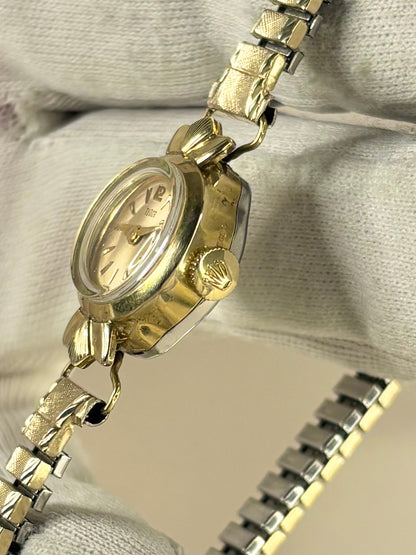 TUDOR Ladies Vintage 1960’s *+BOX&PAPERS* Manual Gold Cocktail Watch - 1673