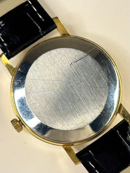 OMEGA Vintage 1970's *+BOX&PAPERS* Men’s Automatic Gold Dress Watch - 166.0202