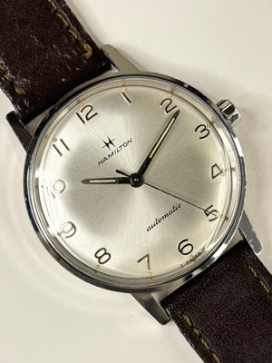 HAMILTON Vintage 1970's Men’s Automatic Silver Dress Watch