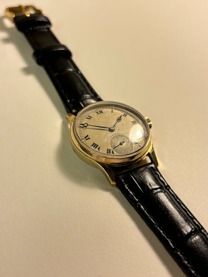 Longines Men's Gold Vintage 1940's WW2 Watch