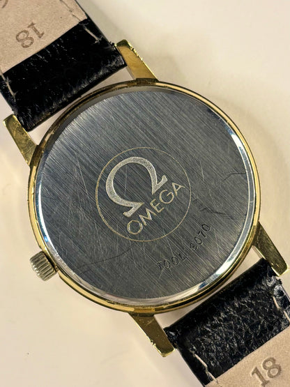 OMEGA Geneve Vintage 1970’s Men’s Manual Date Gold Dress Watch - 136.0104