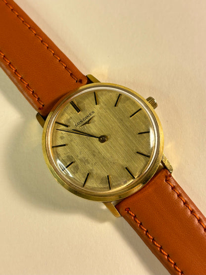 Longines Gold Plated Manual Wind Mens Watch Cal. 6902