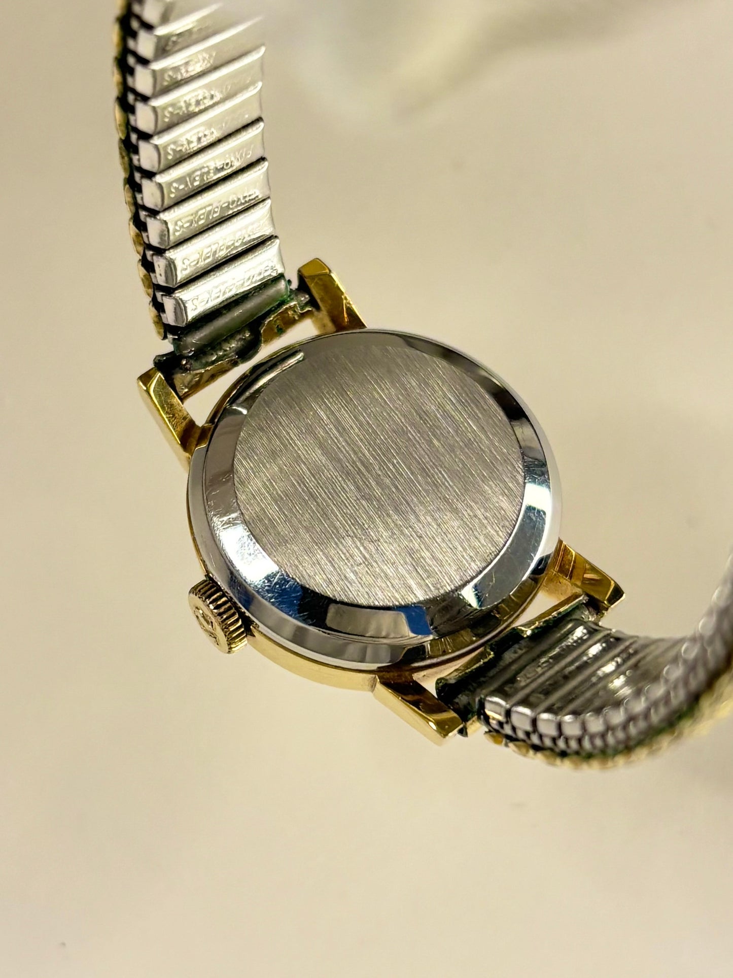 OMEGA Ladymatic Vintage 1960’s Ladies Automatic Date Gold Watch