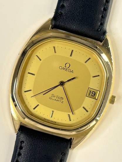 OMEGA De Ville Vintage 1970’s Men’s Date Gold Dress Watch