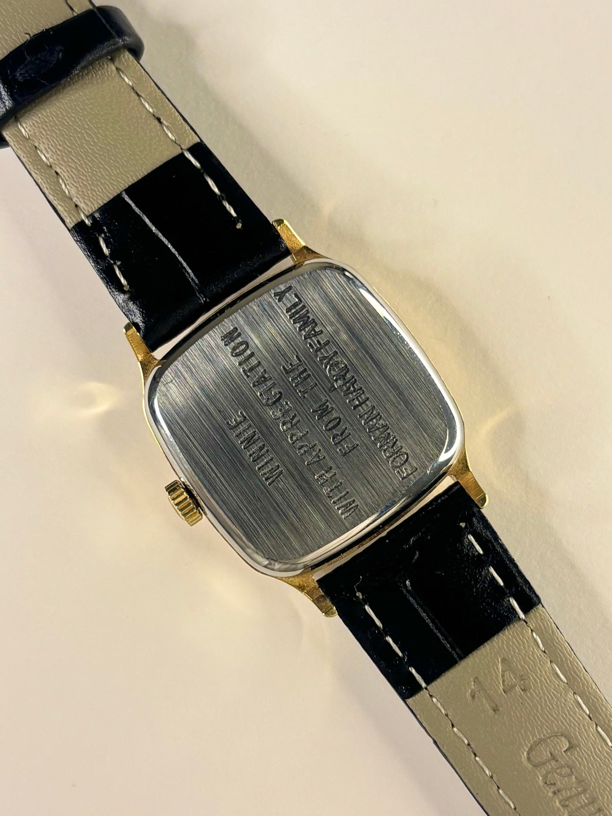 TISSOT Ladies Vintage 1970’s *+BOX&PAPERS* Manual Gold Square Dress Watch