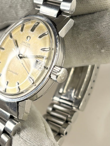 OMEGA Seamaster Vintage *+BOX* 1960’s Men’s Date Automatic Silver Watch - 166.002