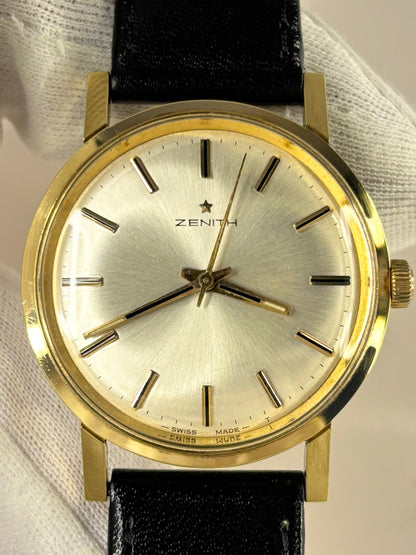 Zenith 1969 men’s dress watch powered by reliable Swiss manual wind movement