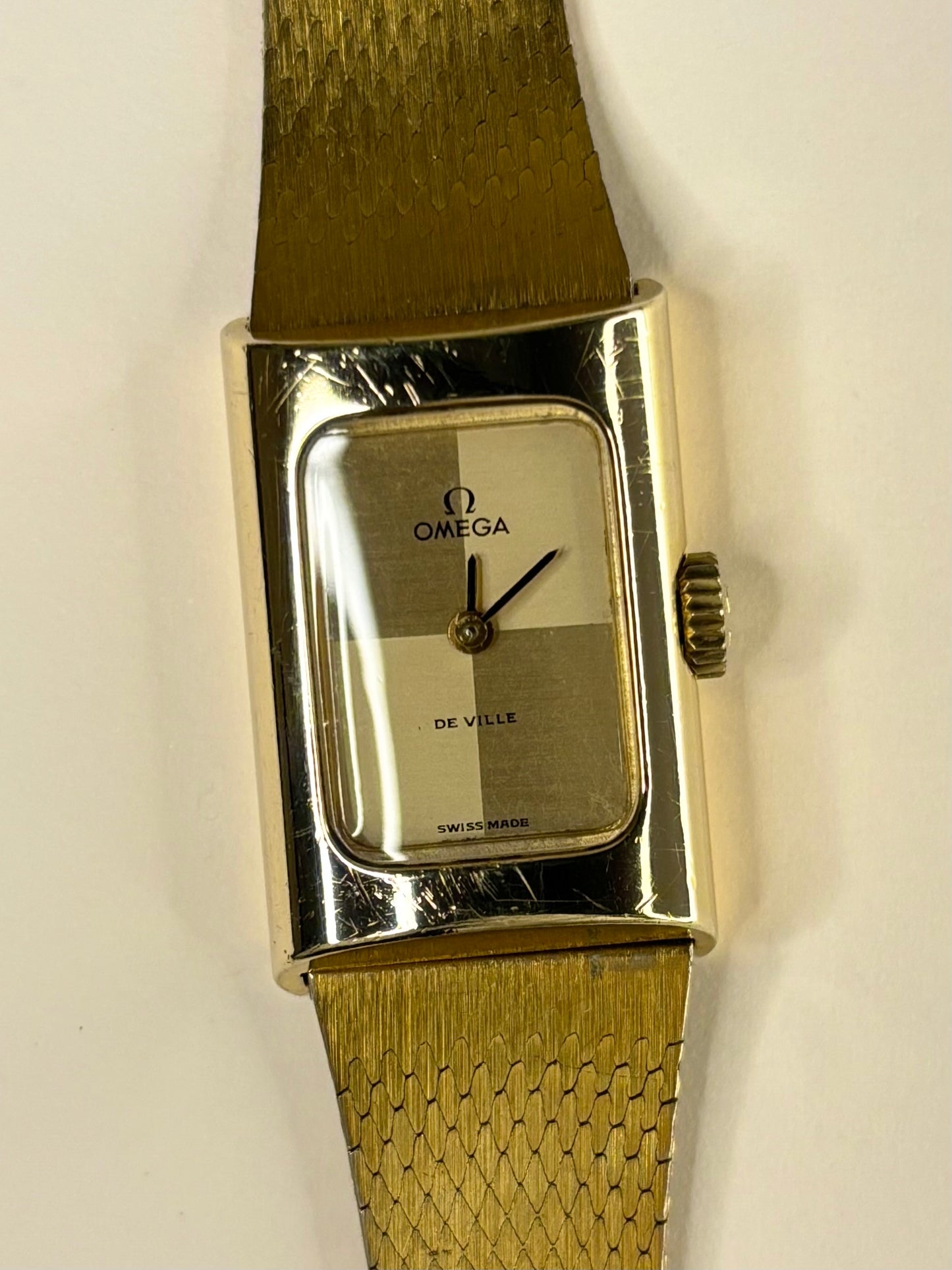 OMEGA De Ville Ladies Vintage 1970’s Manual Gold Watch