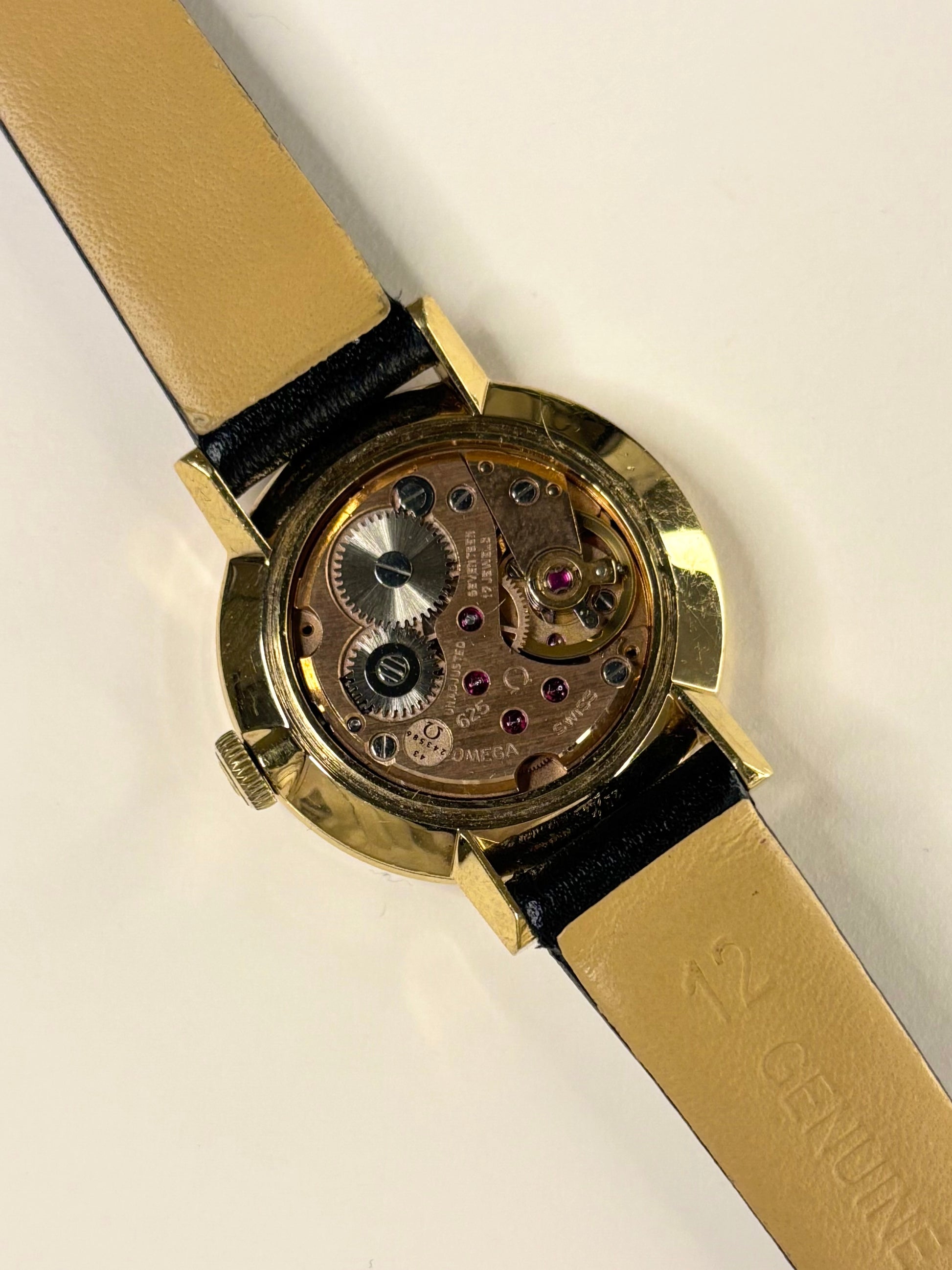 1978 Omega Genève ladies watch — ref. 511.0410, 25mm gold-plated case, manual wind movement