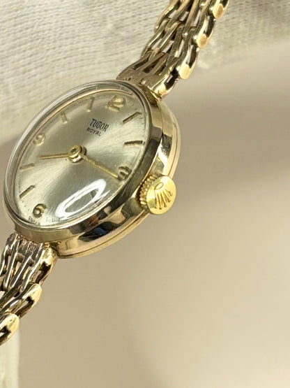 TUDOR 9ct Gold Ladies *+BOX&PAPERS* Vintage 1960’s Manual Watch