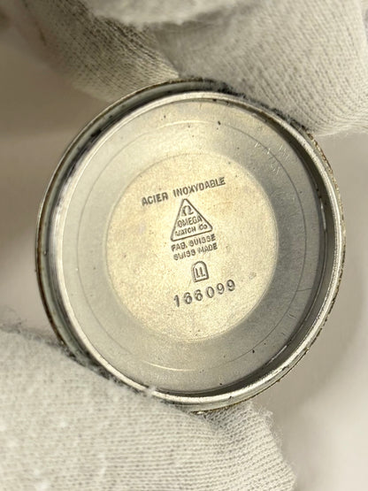OMEGA Geneve Vintage 1970’s *+BOX* Automatic Men’s Grey Dial Silver Watch - 166.099