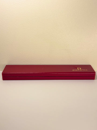 ZENITH Vintage 1970’s *+BOX* Men’s Date Gold Bracelet Watch