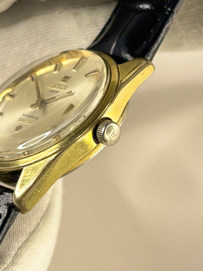 TISSOT Seastar Vintage 1970’s Men’s Automatic Date Gold Dress Watch