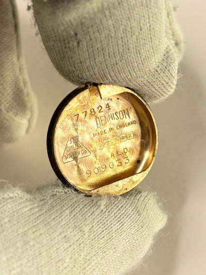OMEGA 9ct Gold Ladies *+BOX* Vintage 1950’s Manual Cocktail Watch - 77824