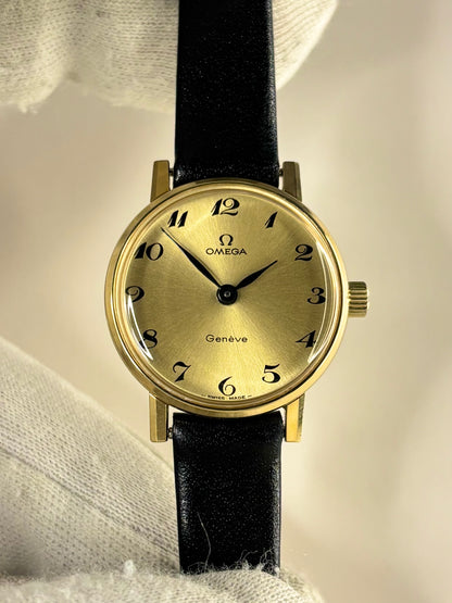 OMEGA Geneve Ladies Vintage 1970’s *+PAPERS* Manual Gold Dress Watch - 511.0457