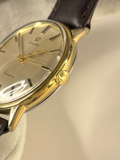 OMEGA Geneve Vintage 1960’s Men’s Manual Gold Dress Watch - 165.002