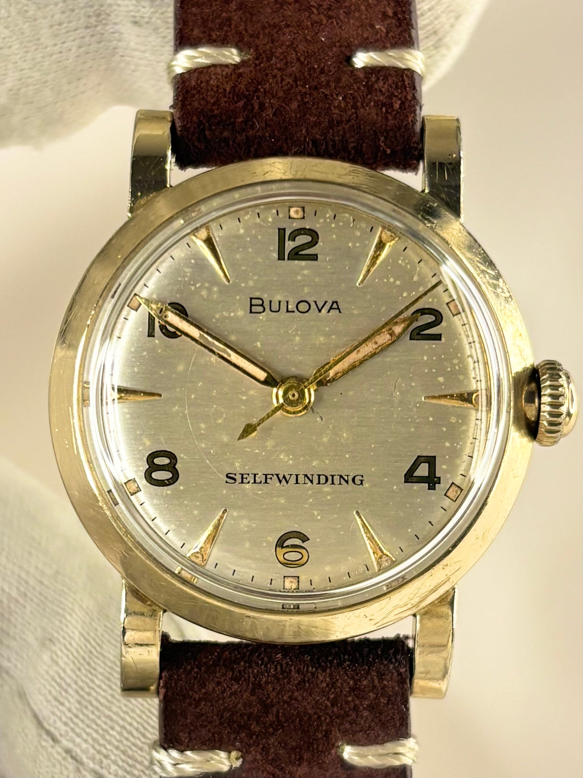 BULOVA Vintage 1950’s Men’s Automatic Gold Dress Watch