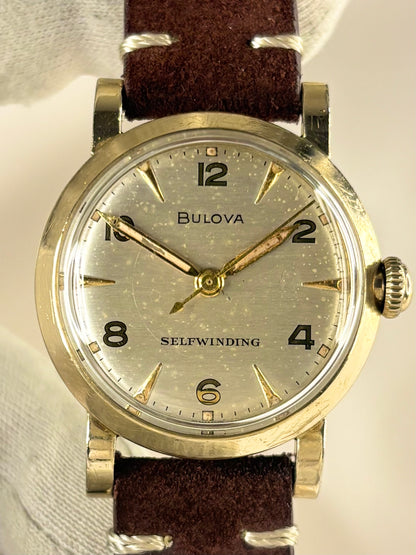 BULOVA Vintage 1950’s Men’s Automatic Gold Dress Watch