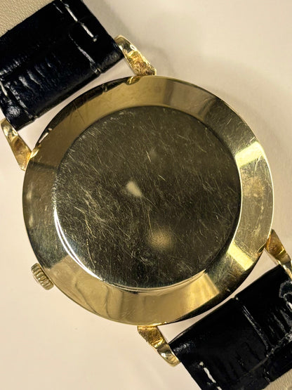 Omega ref. 2446 vintage automatic 14ct gold men’s watch, 35mm case, 19mm lug width