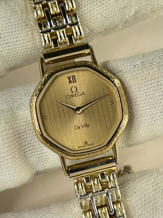 OMEGA De Ville Ladies Vintage 1980’s Gold Watch - 1387