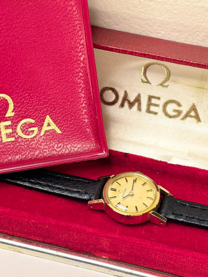 OMEGA Ladies *+BOX&PAPERS* Vintage 1960’s Manual Gold Dress Watch - 511.238