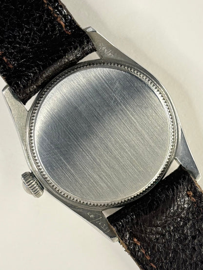 ROLEX Oyster Speedking *+BOX&PAPERS* Vintage 1950’s Men’s Manual Silver Dress Watch - 5056