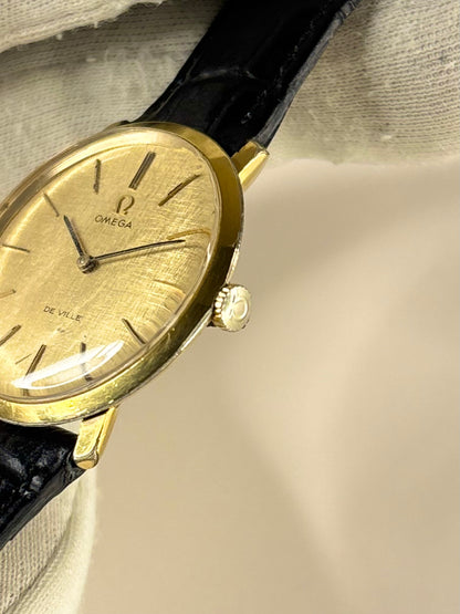 OMEGA De Ville Vintage 1960’s Men’s Manual Gold Dress Watch - 111.077