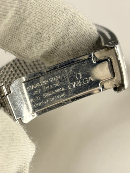 OMEGA Geneve Chronostop *+BOX* Vintage 1960’s Men’s Manual Silver Watch - 145.009