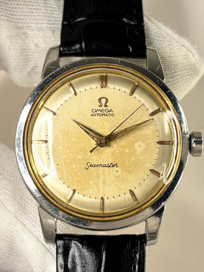 Omega Seamaster Ref. 2857 1963 men’s watch powered by calibre 501 Swiss automatic movement