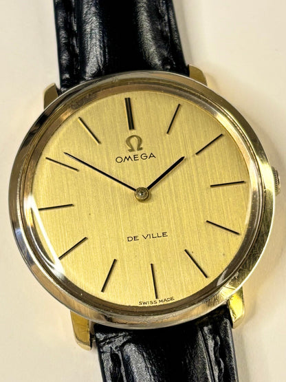 OMEGA De Ville Vintage 1960’s Men’s Manual Gold Dress Watch - 111.077