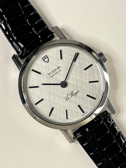 TUDOR Geneve Ladies Vintage 1980’s Manual Silver Dress Watch
